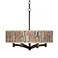 Synthesis Ava 6-Light Bronze Pendant Chandelier