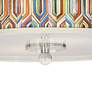 Synthesis Giclee 16" Wide Semi-Flush Ceiling Light