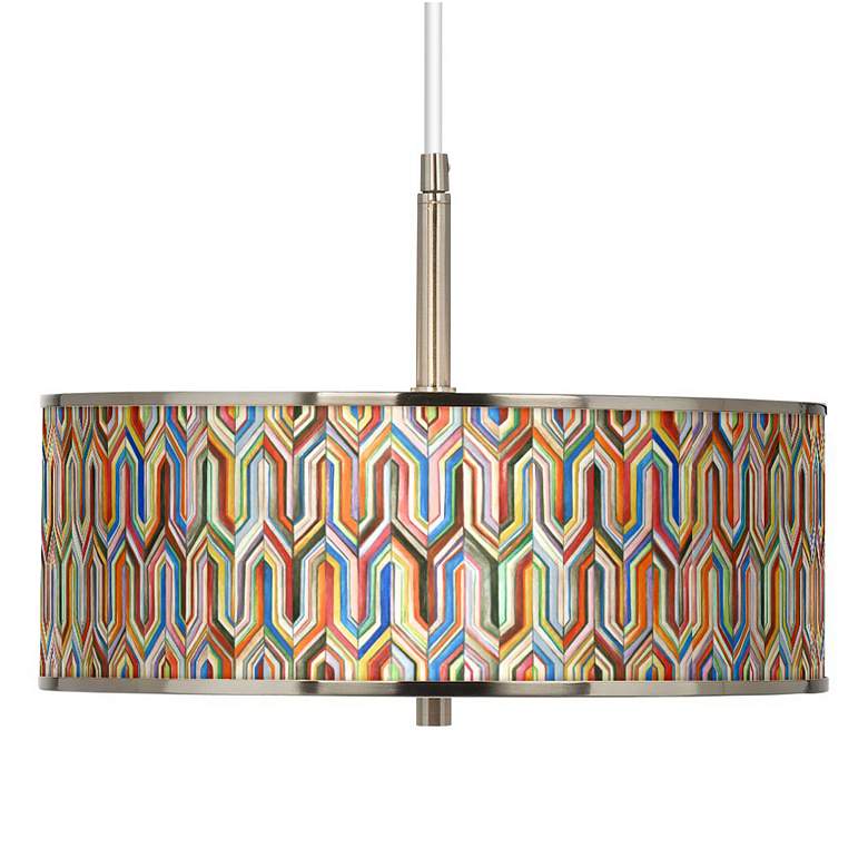 Image 1 Synthesis Giclee Glow 16" Wide Pendant Light
