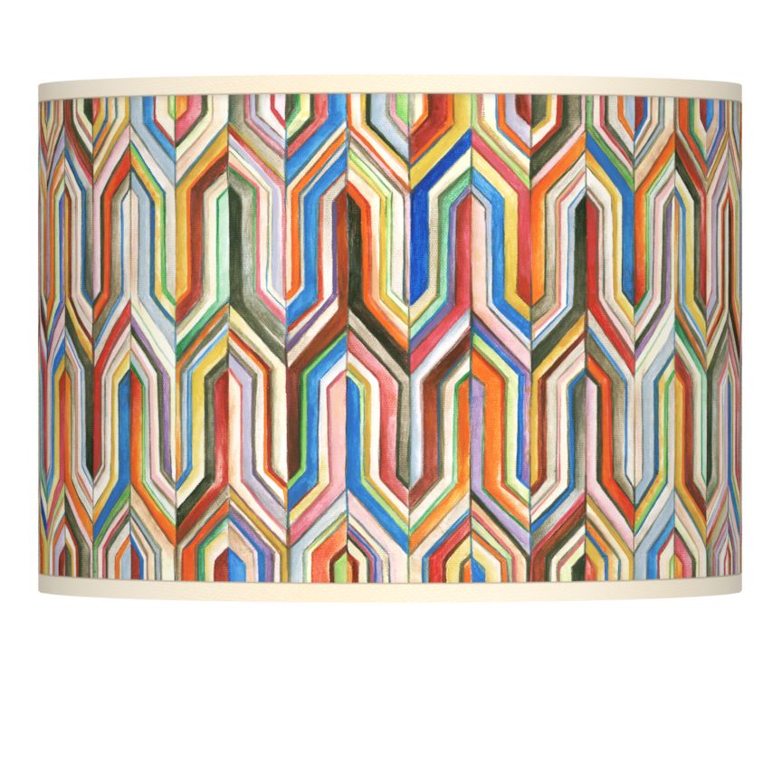 giclee glow lamp shade