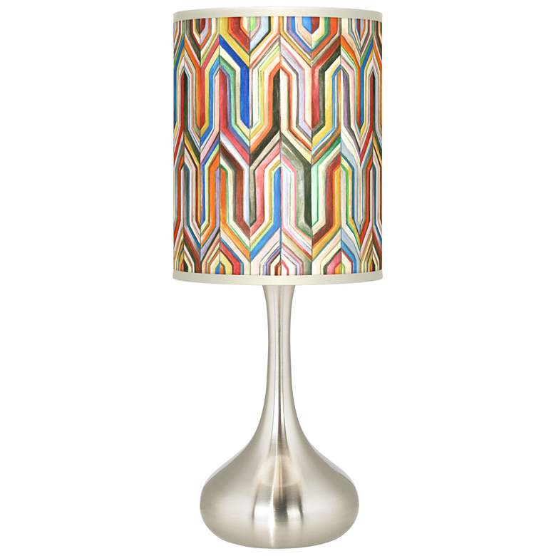 Image 2 Synthesis Giclee Modern Droplet Table Lamp