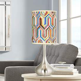 Image1 of Synthesis Giclee Modern Droplet Table Lamp