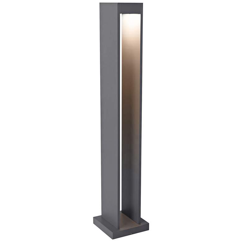 Image 1 Syntra 42" High Charcoal LED Bollard Light