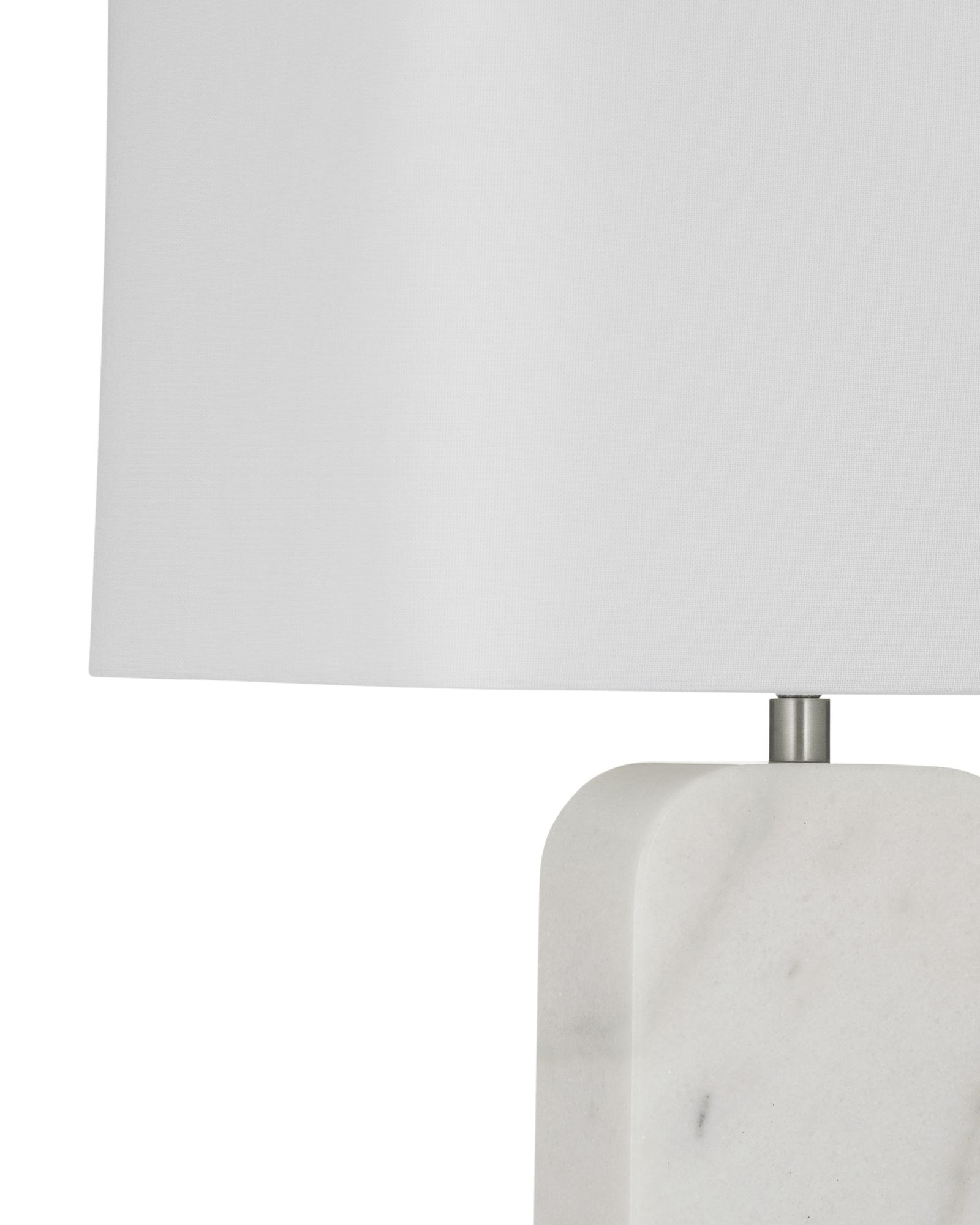 Image 3 Systin White Marble Table Lamp more views