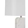 3_Systin White Marble Table Lamp more views