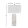5_Systin White Marble Table Lamp more views