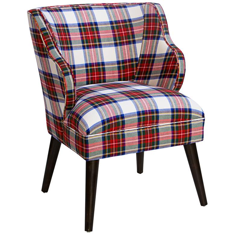 Image 1 T-bird Stewart Dress Multi-Color Fabric Armchair