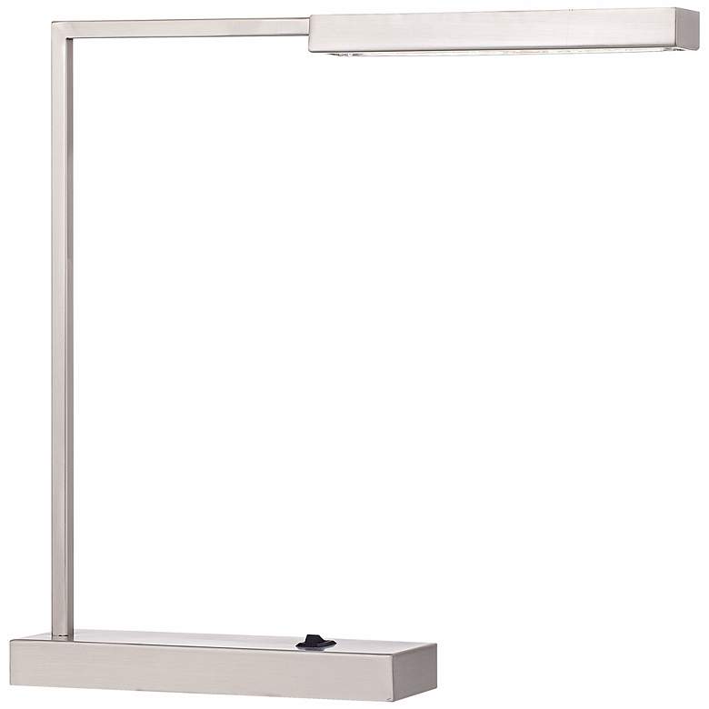 Image 1 T5718 - Brushed Nickel/Steel Energy-Efficient LED Desk Lamp