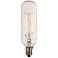 T8 Edison Style 40 Watt Tube Candelabra Base Light Bulb