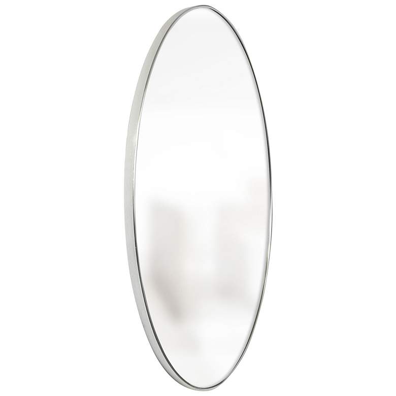 Image 3 Tabitha 42" x 42" Round Gold Modern Wall Mirror more views