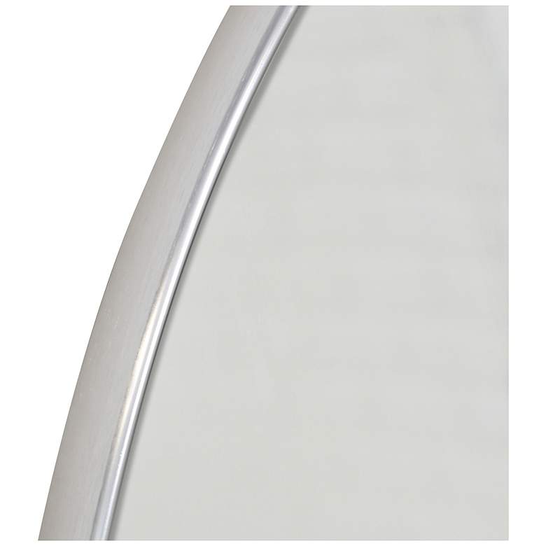 Image 4 Tabitha 42" x 42" Round Gold Modern Wall Mirror more views