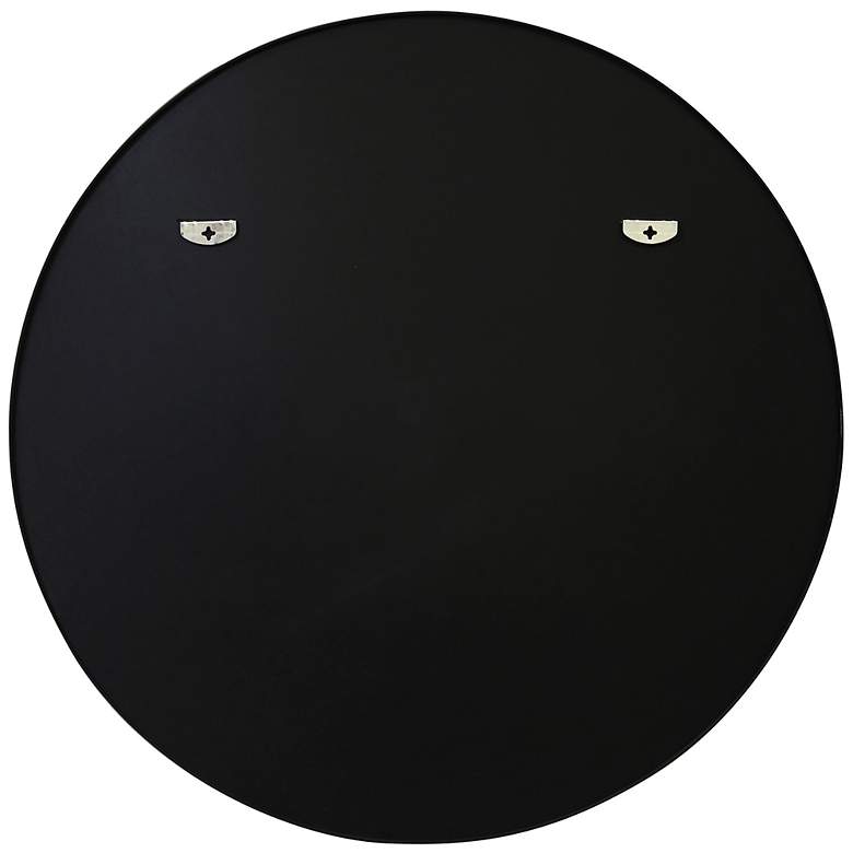 Image 5 Tabitha 42" x 42" Round Gold Modern Wall Mirror more views