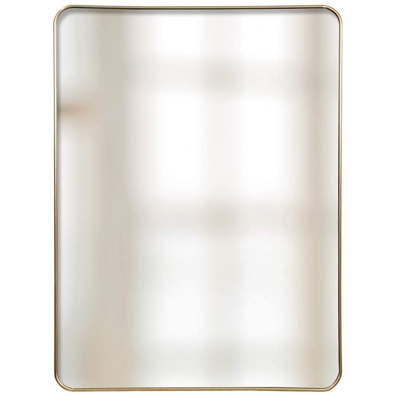 Image 2 Tabitha 42" x 42" Round Silver Modern Wall Mirror