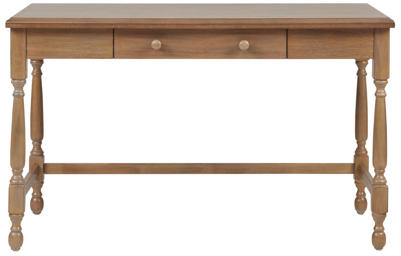 Image 3 Tabitha 47 1/2" Wide Natural Wood Rectangular 1-Drawer Desk more views
