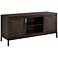 Tableau 56" Wide Vintage Oak 2-Door TV Console