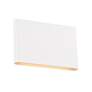 3_Tablet 5.5"H x 1.63"W 2-Light Outdoor Wall Light in White more views