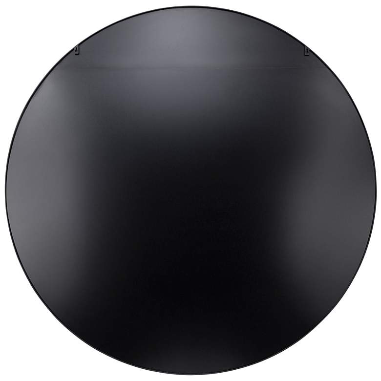 Image 3 Tablet 50-in Round Wall Mirror - Black more views