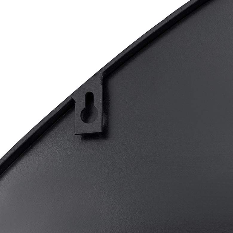Image 5 Tablet 50-in Round Wall Mirror - Black more views