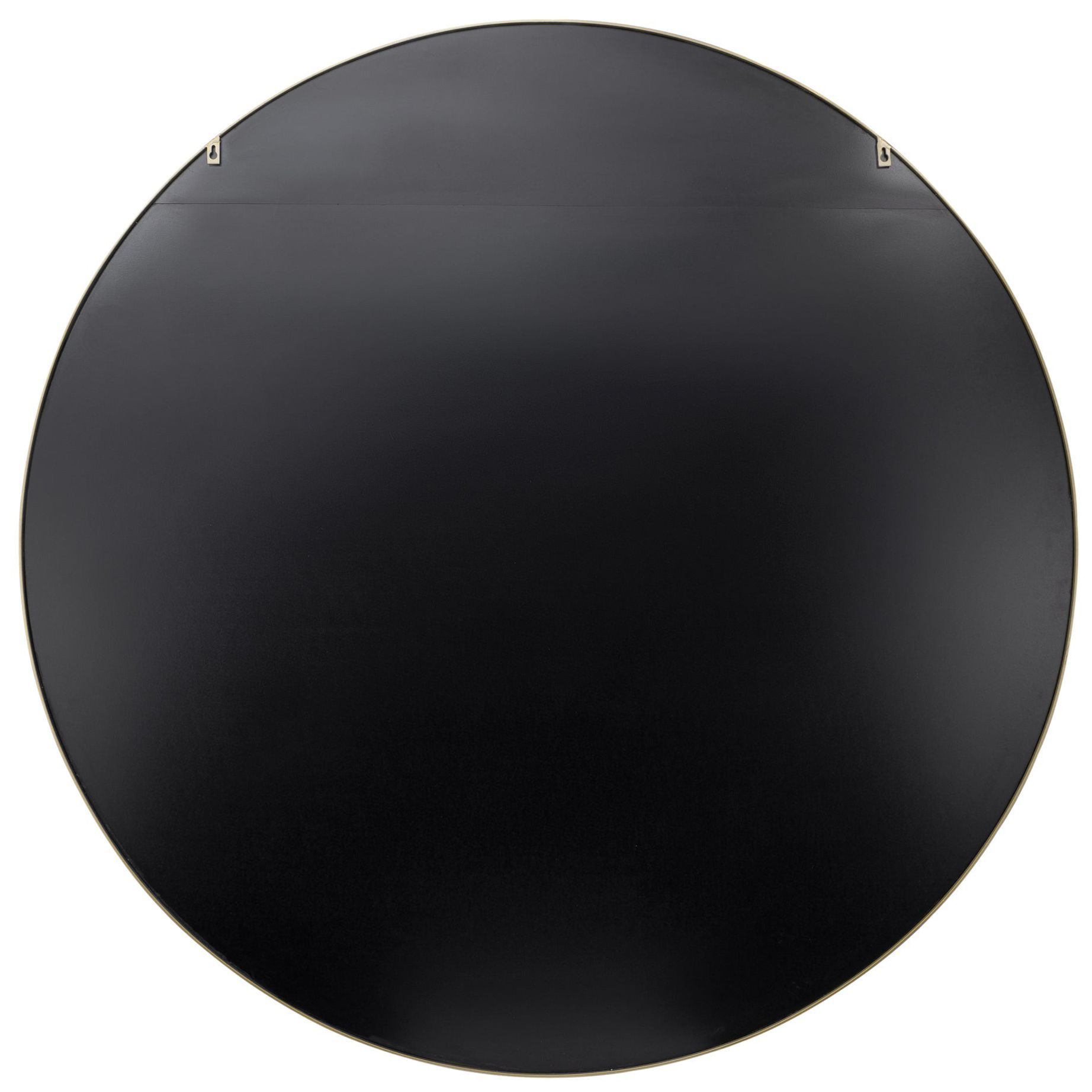 Image 3 Tablet 50-in Round Wall Mirror - Gold more views