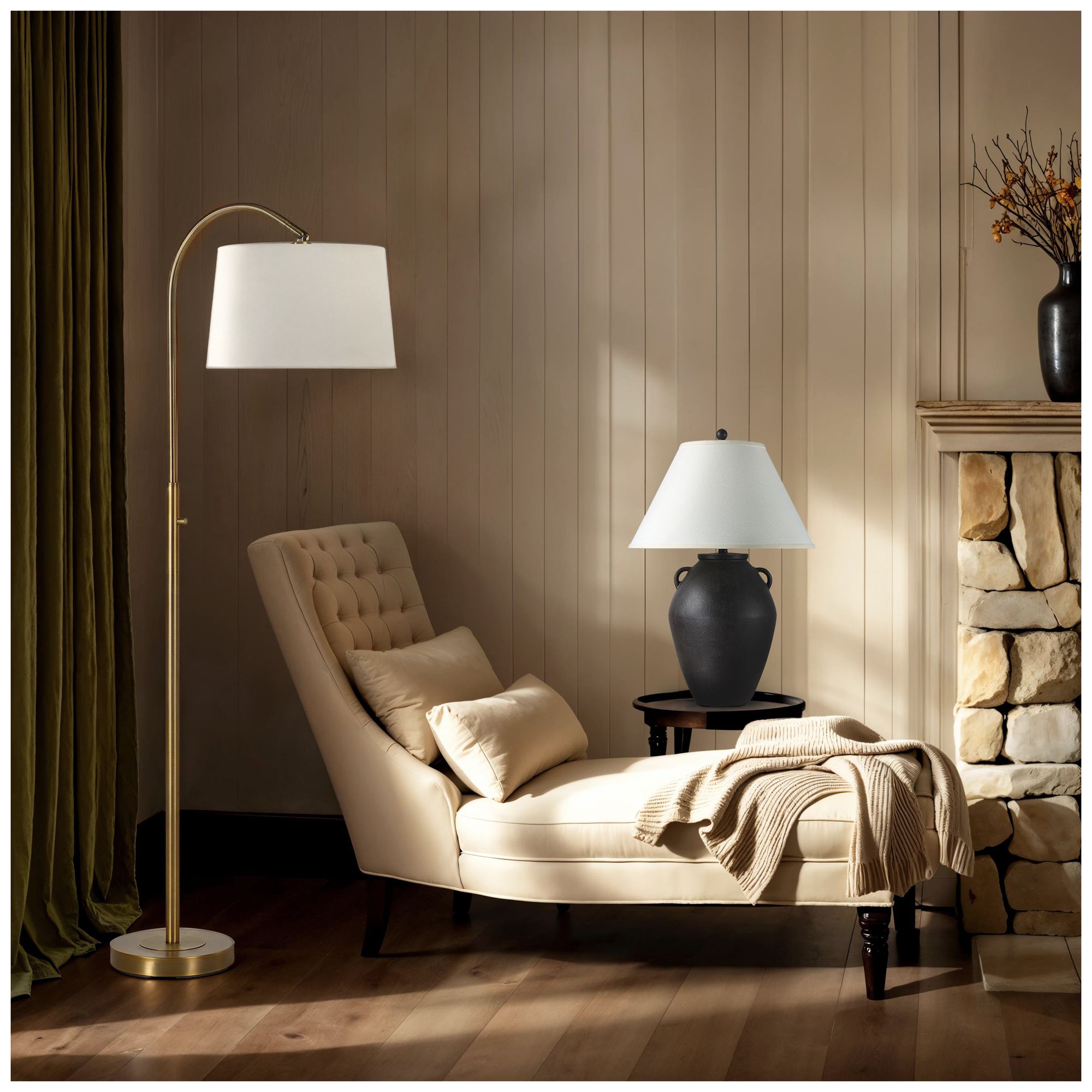 Image 4 Tacta 29.25" Height Table Lamps, Dark Brown more views