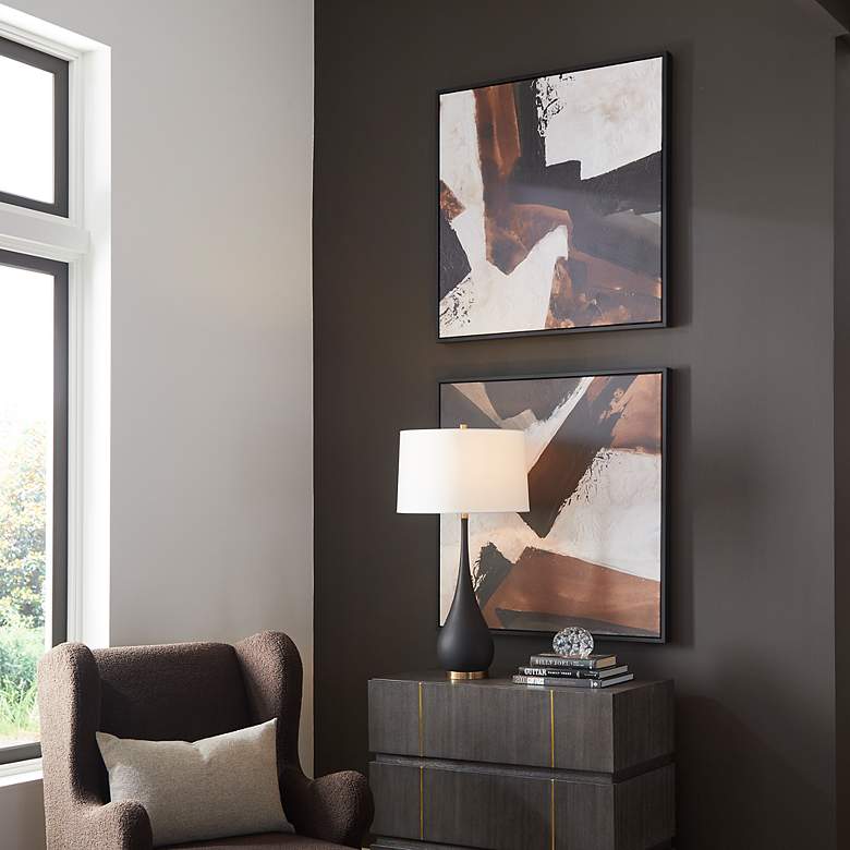 Image 1 Tactile Inspiration 2-Piece Framed Canvas Wall Art Set