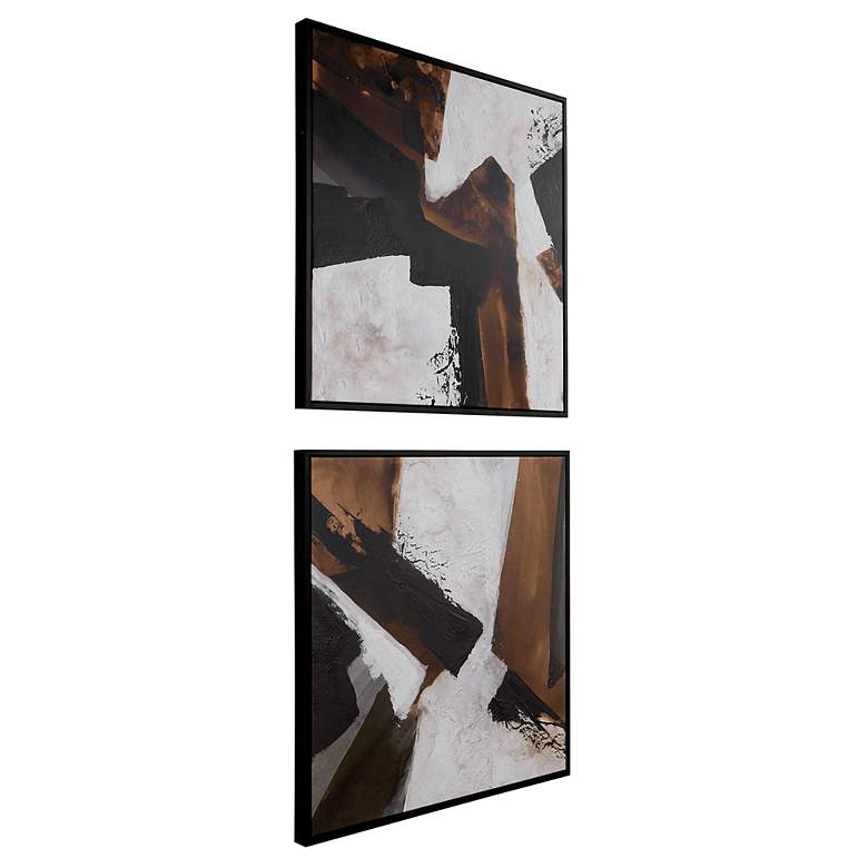 Image 3 Tactile Inspiration 2-Piece Framed Canvas Wall Art Set more views