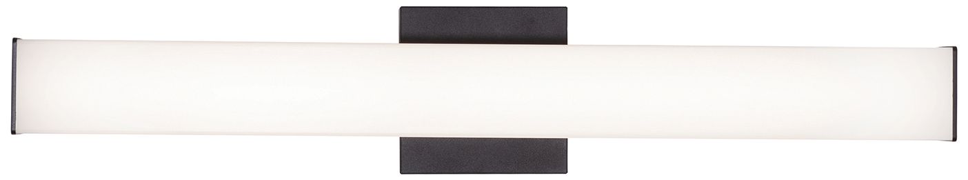 Image 2 Tad 24.75" Wide Black LED Bath/Vanity Light more views