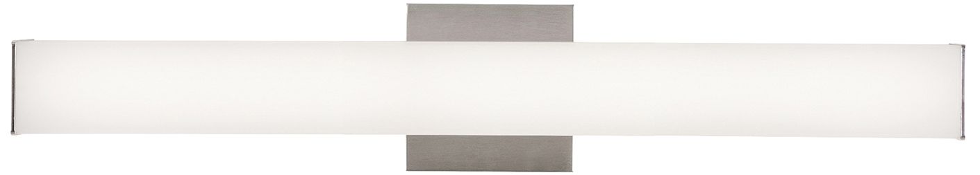 Image 2 Tad 24.75" Wide Satin Nickel LED Bath/Vanity Light more views