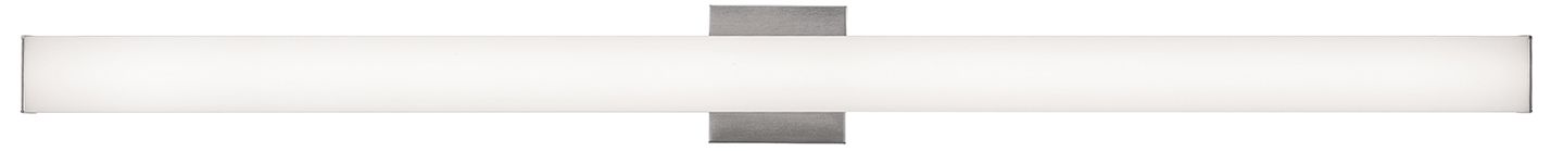 Image 2 Tad 48.5" Wide Satin Nickel LED Bath/Vanity Light more views