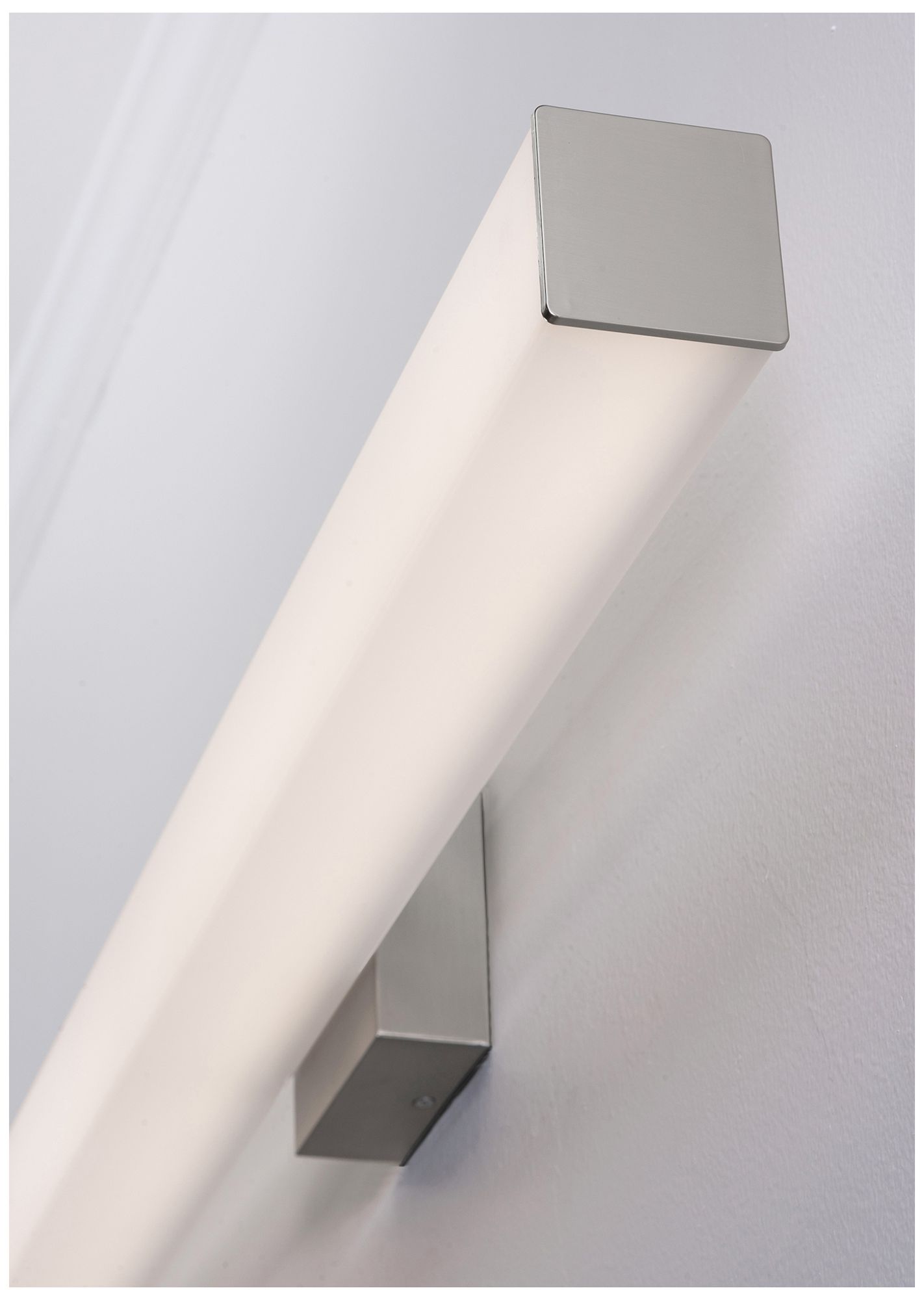 Image 4 Tad 48.5" Wide Satin Nickel LED Bath/Vanity Light more views