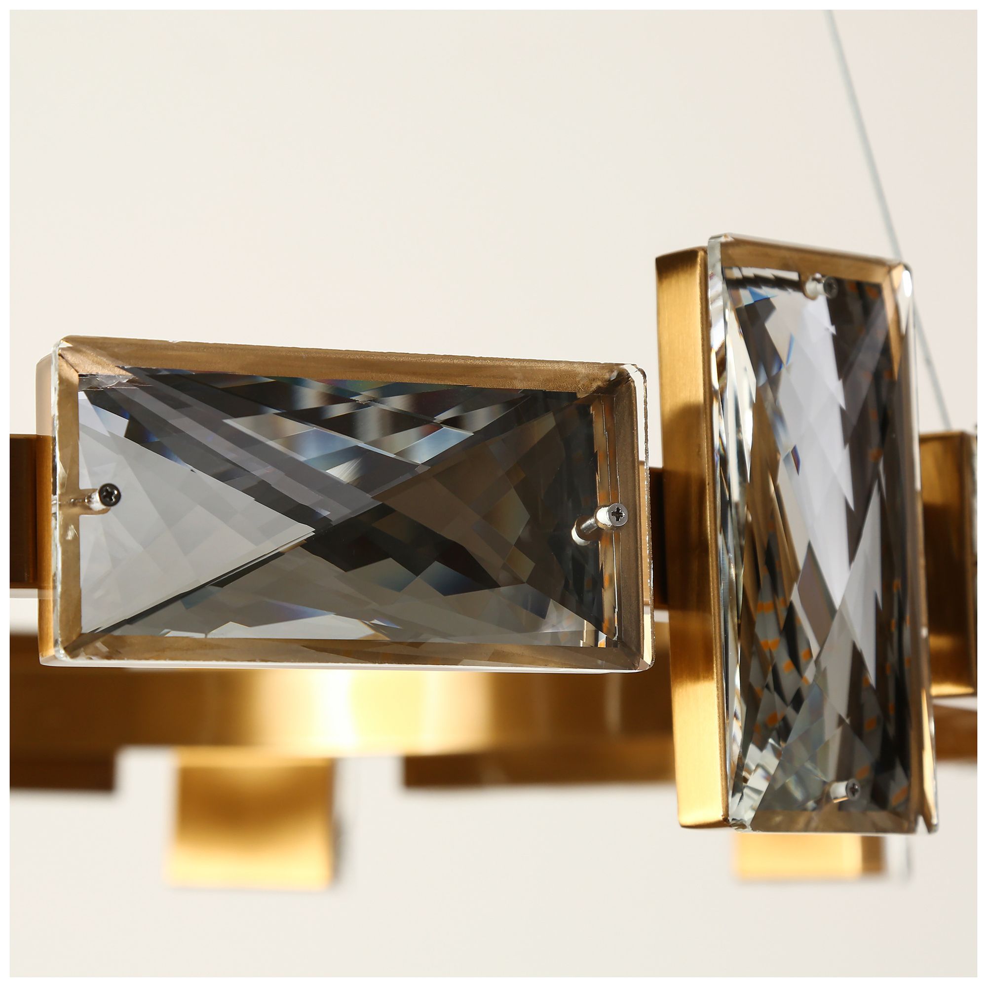 Image 3 Tadeusz 1-Light LED Crystal Chandelier - Made to Order more views