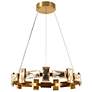 1_Tadeusz 1-Light LED Crystal Chandelier