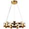 Tadeusz 1-Light LED Crystal Chandelier