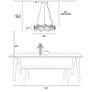 5_Tadeusz 1-Light LED Crystal Chandelier more views