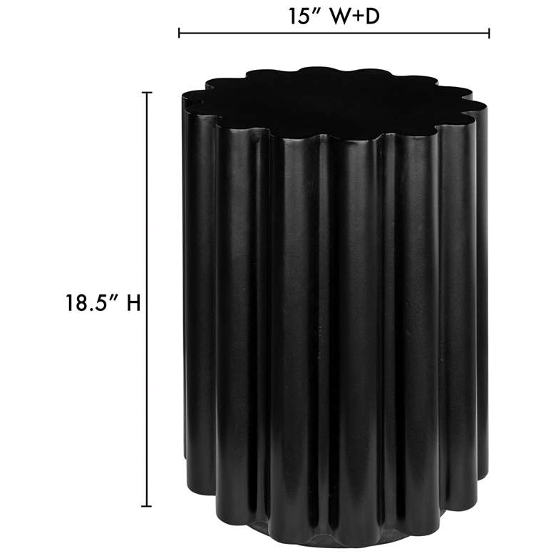 Image 4 Taffy Accent Table Black more views