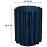 4_Taffy Accent Table Navy Blue more views