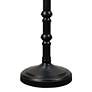 4_Tafoni Satin Black Stacked Candlestick Floor Lamp more views