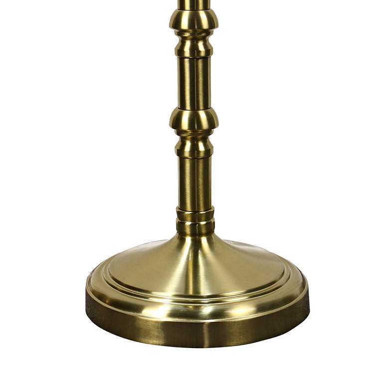 Image 4 Tafoni Soft Gold Stacked Candlestick Floor Lamp more views