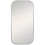 Taft Polished Nickel 21" x 41" Rectangular Wall Mirror