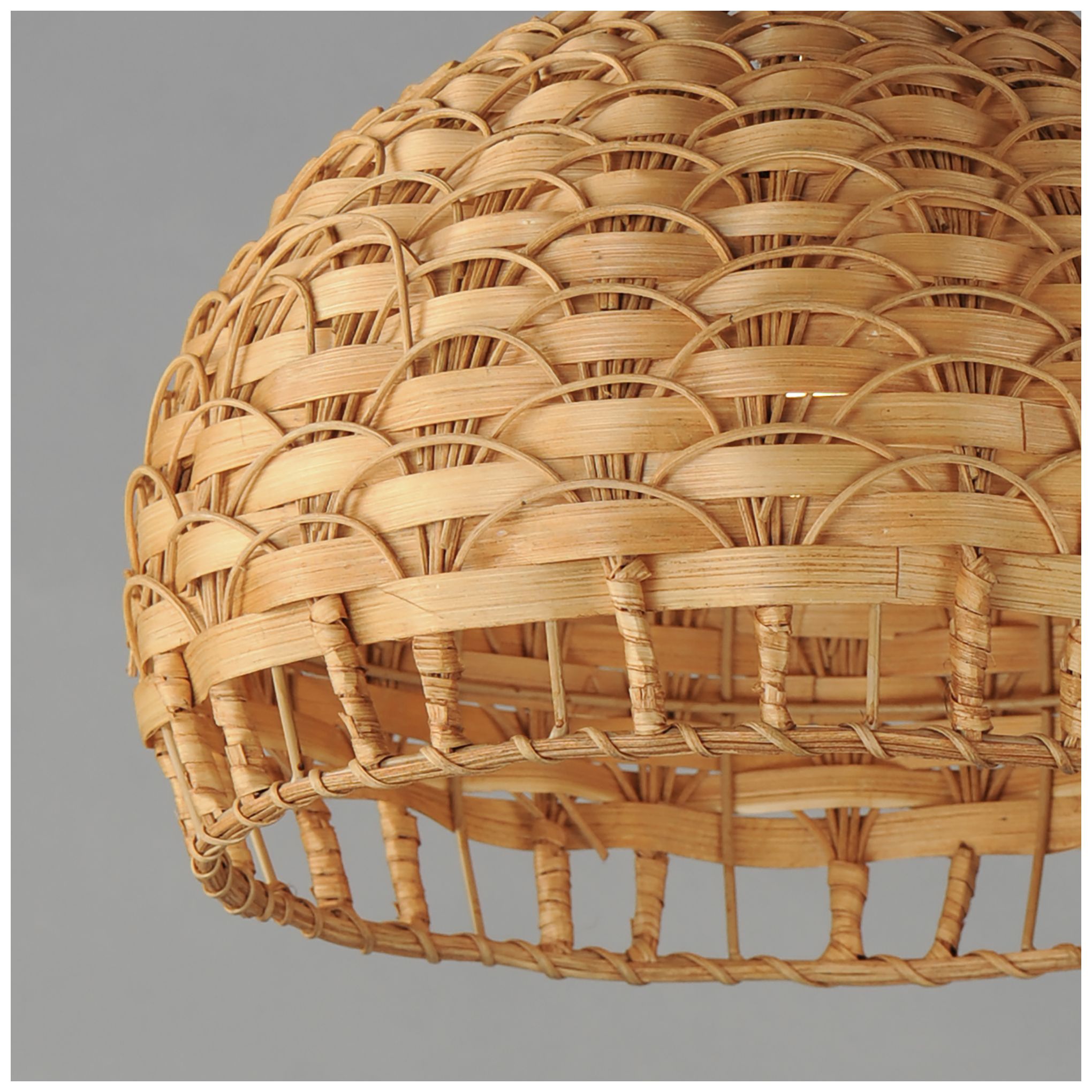 Image 5 Tahiti 14" 1-Light Pendant - Black more views