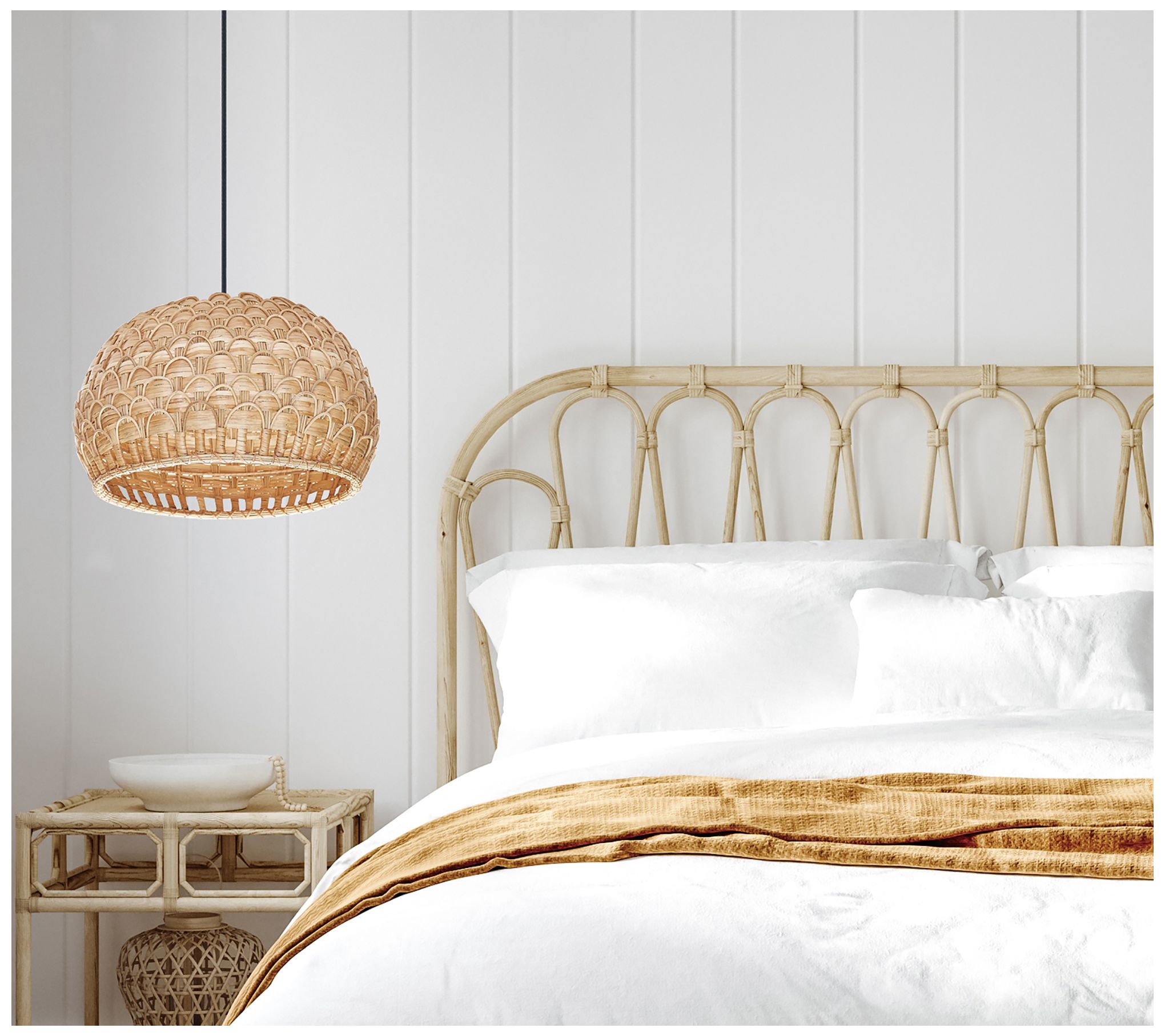 Image 6 Tahiti 14" 1-Light Pendant - Black more views