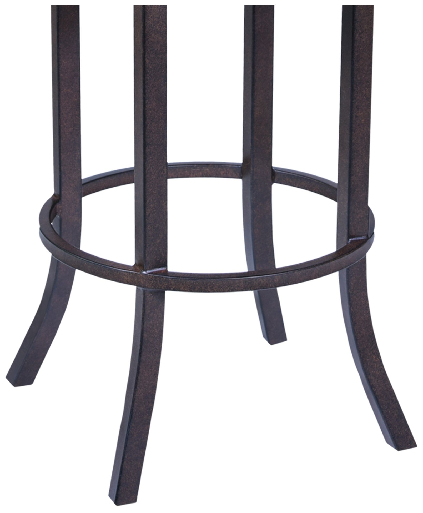 Image 4 Tahiti 30 in. Barstool in Brown Pu Upholstery and Auburn Bay Finish more views