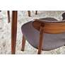 7_Tahoe Grey Fabric and Walnut Wood Set of 2 Dining Chairs more views
