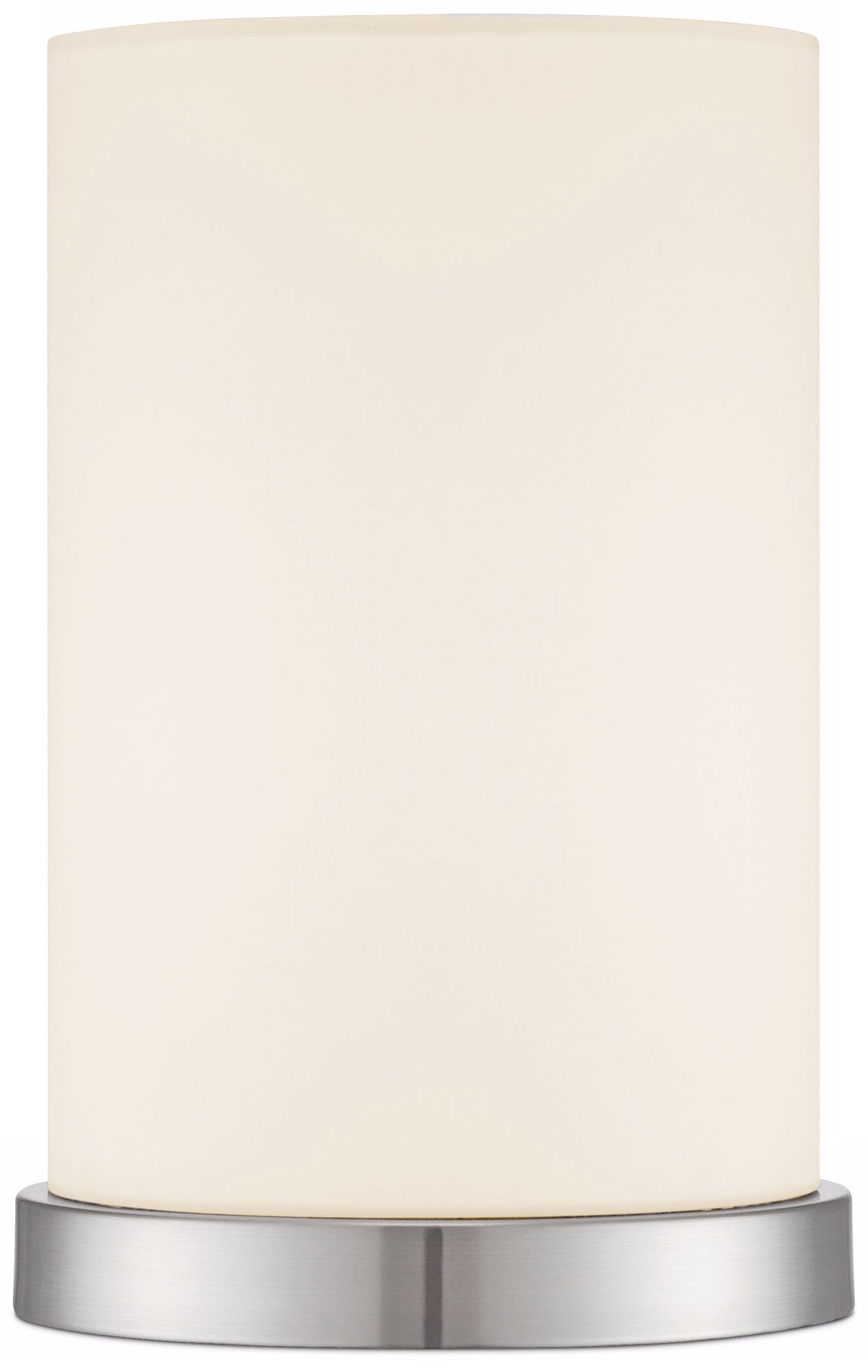 Image 3 Tahoma 10 1/2" High White Cylinder Accent Table Lamp