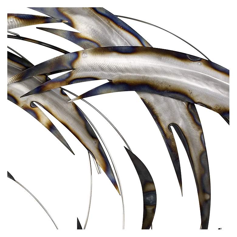 Image 3 Tail Spin 39" Wide Metal Wall Art more views