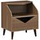 Tainy 19 3/4" Wide Honey Walnut Wood 1-Drawer End Table