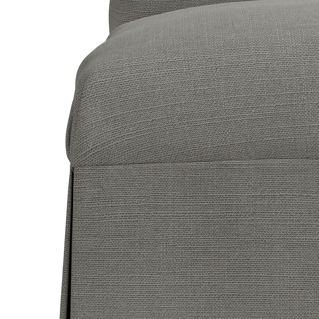 Image 2 Tajana Linen Gray Fabric Slipcover Dining Chair - Made to Order more views