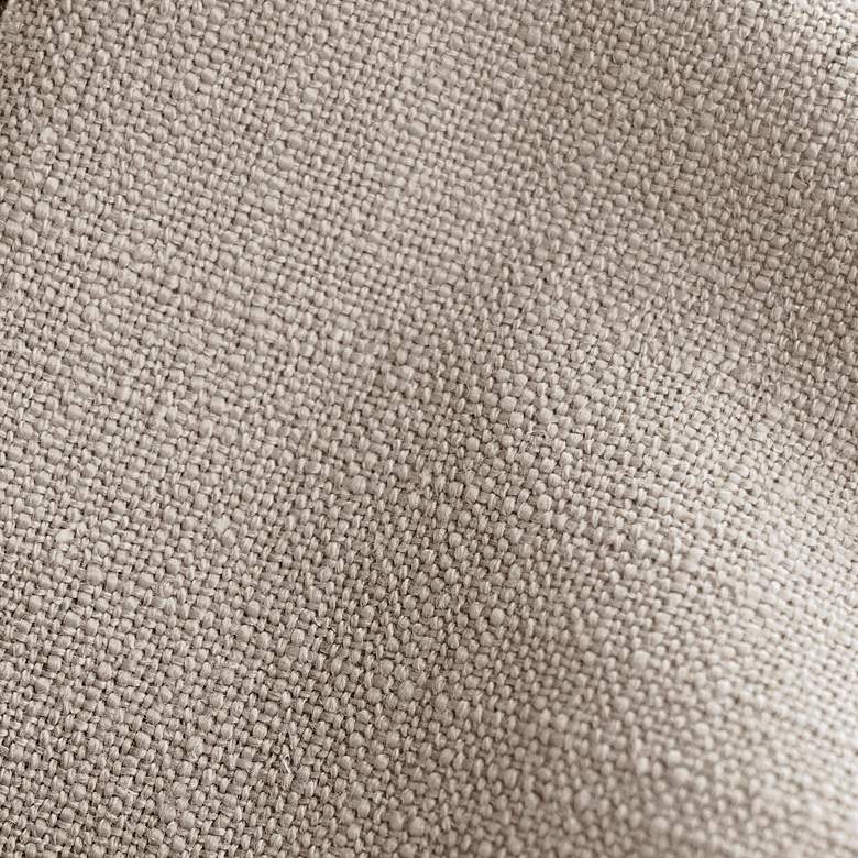 Image 3 Tajana Linen Putty Fabric Slipcover Dining Chair more views