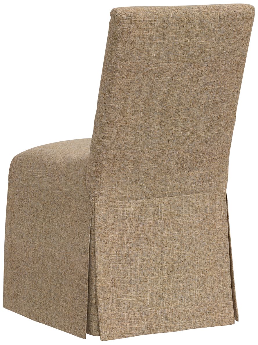 Image 4 Tajana Linen Sandstone Fabric Slipcover Dining Chair - Made to Order more views