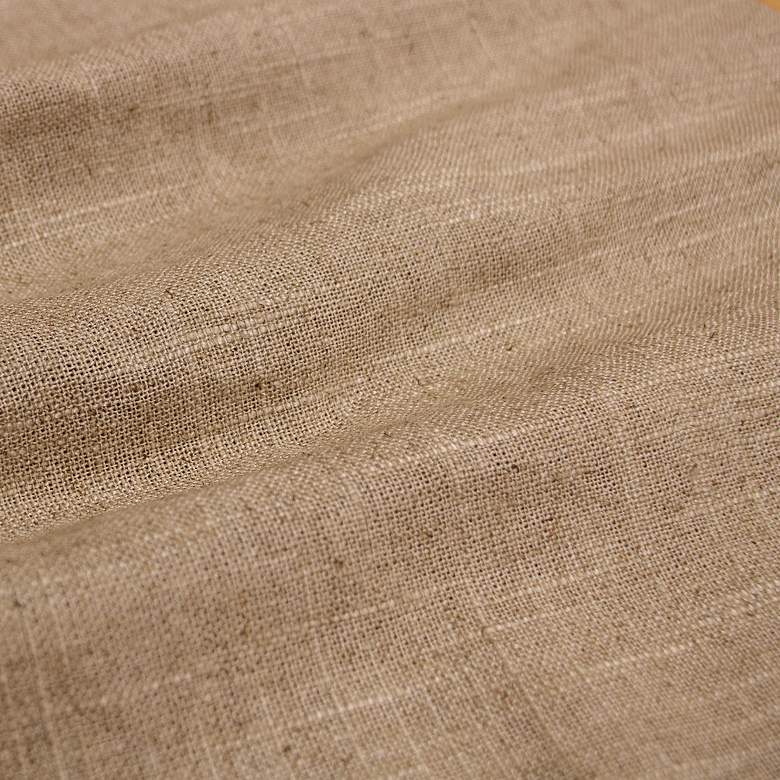 Image 3 Tajana Linen Sandstone Fabric Slipcover Dining Chair more views